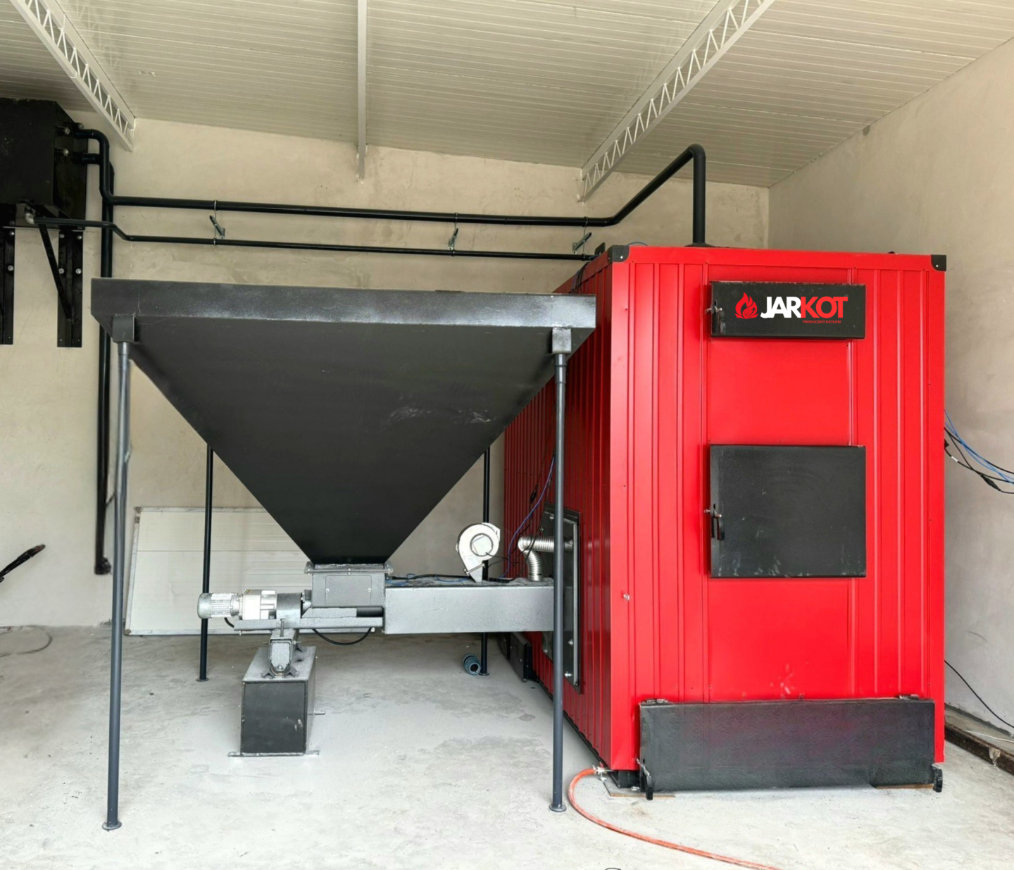 Kotły przemysłowe od 500 kW do 1500 kW - na ekogroszek lub biosłomę - obrazek 7